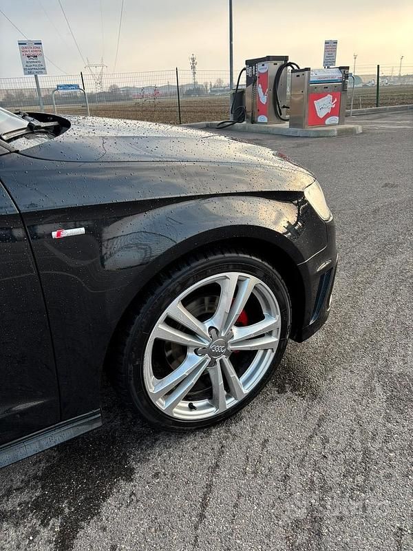 Usata Audi A3 S-Line 150 CV (110 kW) 2015 Nero Berlina