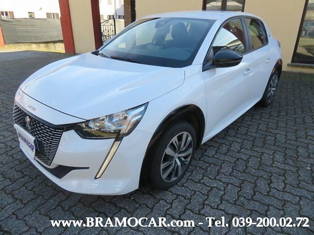 Usata Peugeot e-208 Active 100 kW (136 CV) 2022 Bianco Utilitaria