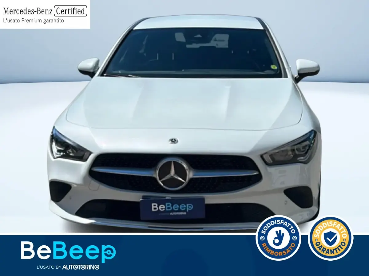 Usata Mercedes CLA200 Shooting Brake 150 CV (110 kW) 2020 Bianco pastello Station wagon