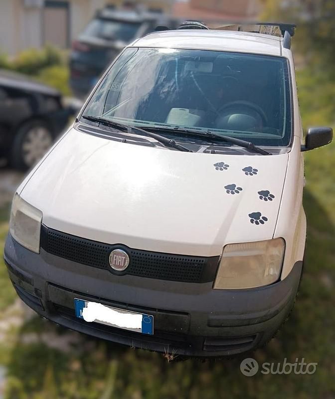 Usata Fiat Panda 2010 Bianco Utilitaria