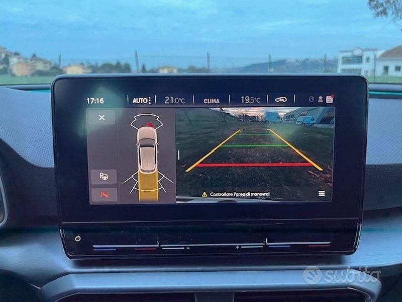 Usata Seat Leon FR 150 CV (110 kW) 2020 Rosso Berlina