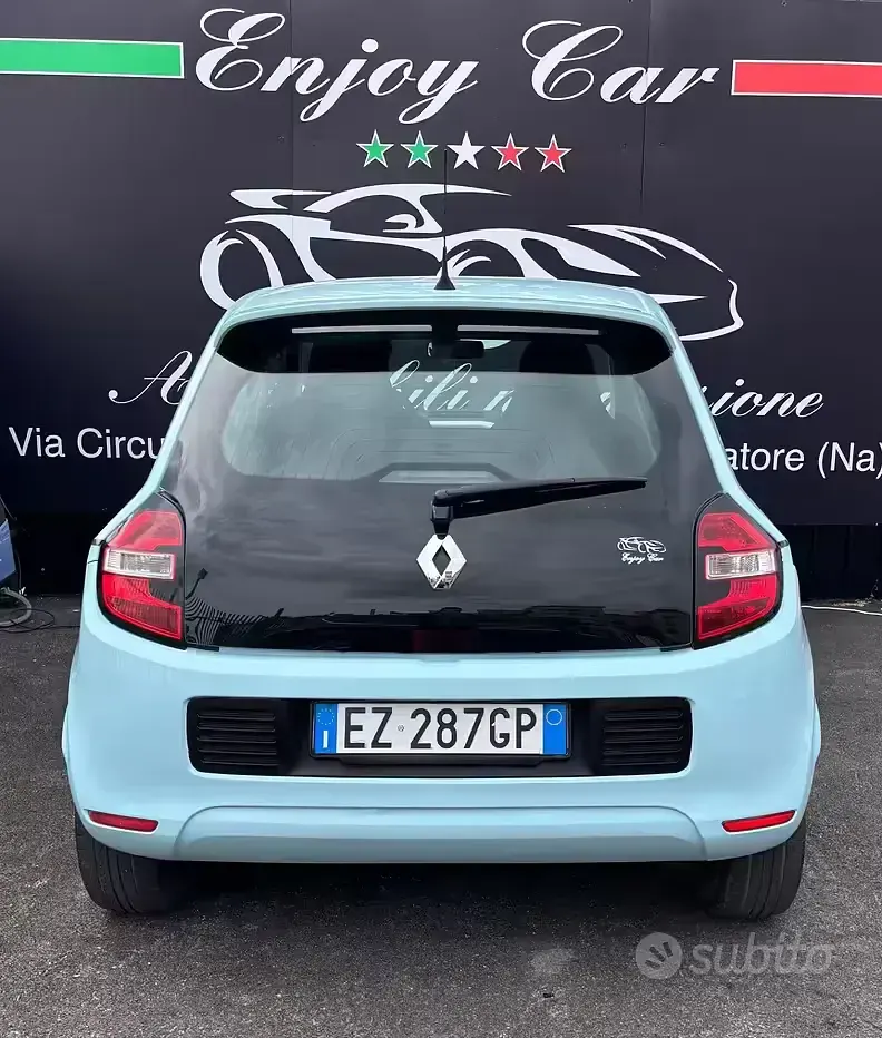 Usata Renault Twingo SE 69 CV (50 kW) 2016 Blu Utilitaria