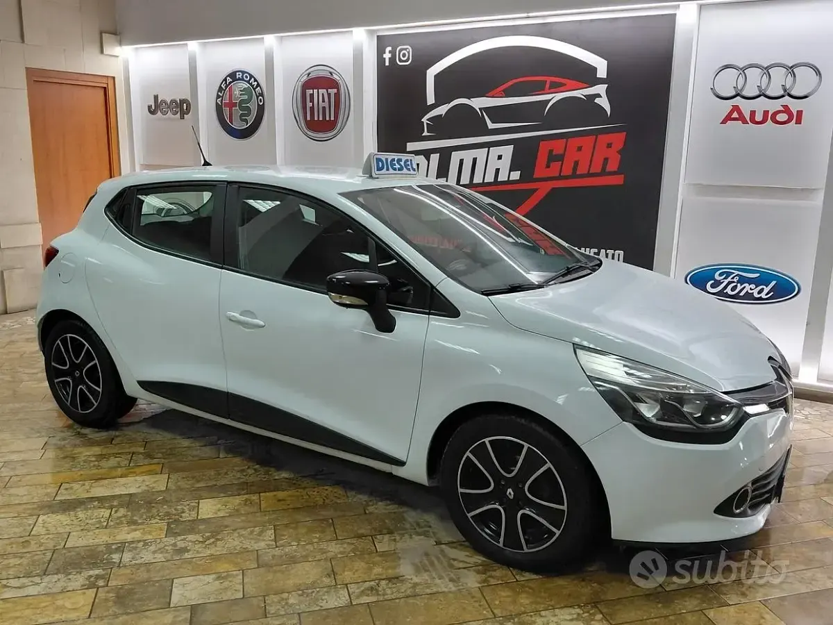 Usata Renault Clio IV 75 CV (55 kW) 2016 Bianco Berlina