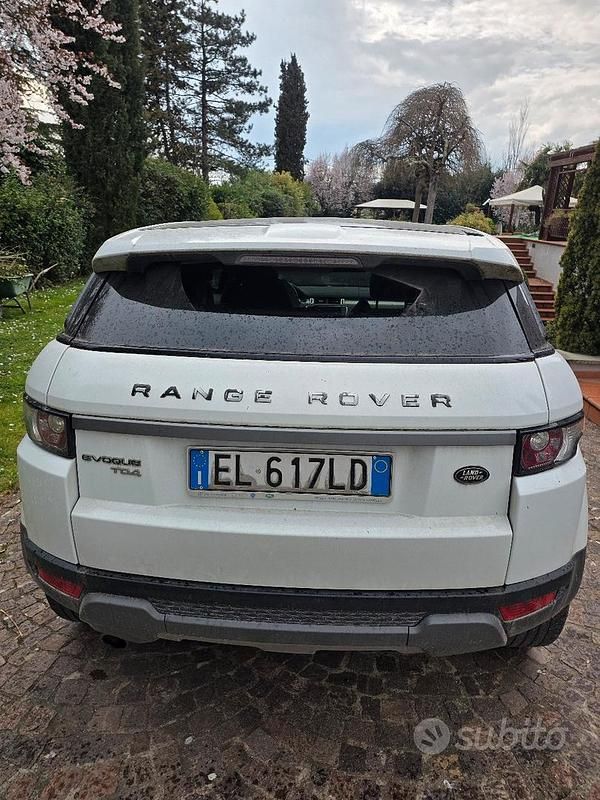 Usata Land Rover Range Rover evoque 2011 Bianco SUV