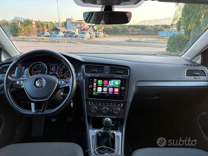 Usata VW Golf VII 2017 Bianco Berlina