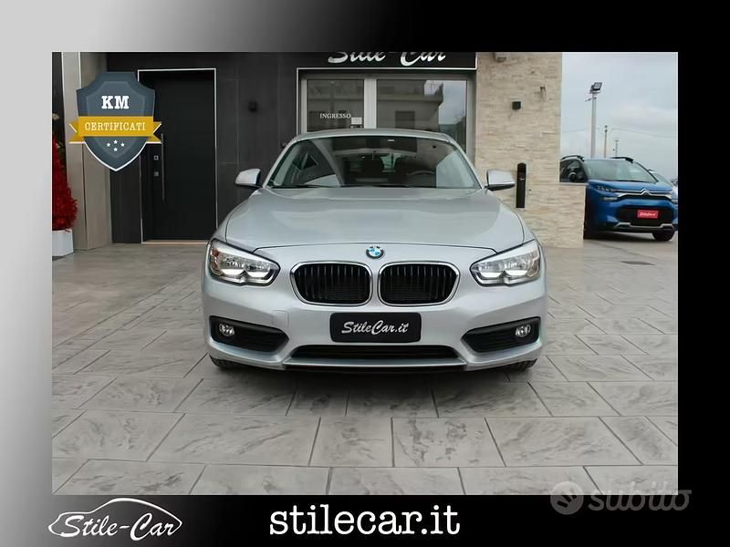 Usata BMW 116 Advantage 116 CV (85 kW) 2018 Grigio Utilitaria
