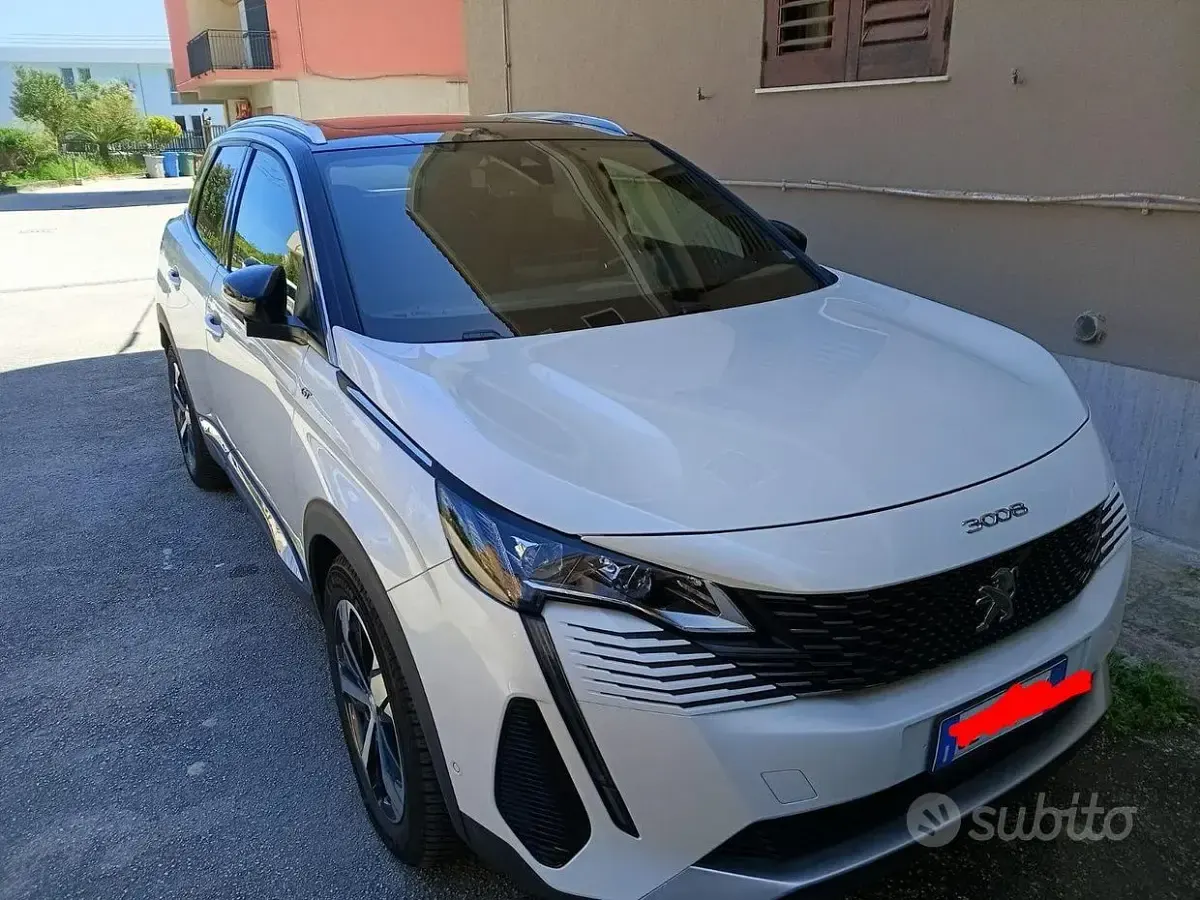 Usata Peugeot 3008 131 CV (96 kW) 2023 Bianco SUV