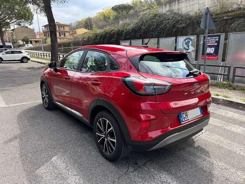 Usata Ford Puma Titanium S 125 CV (91 kW) 2022 Rosso SUV
