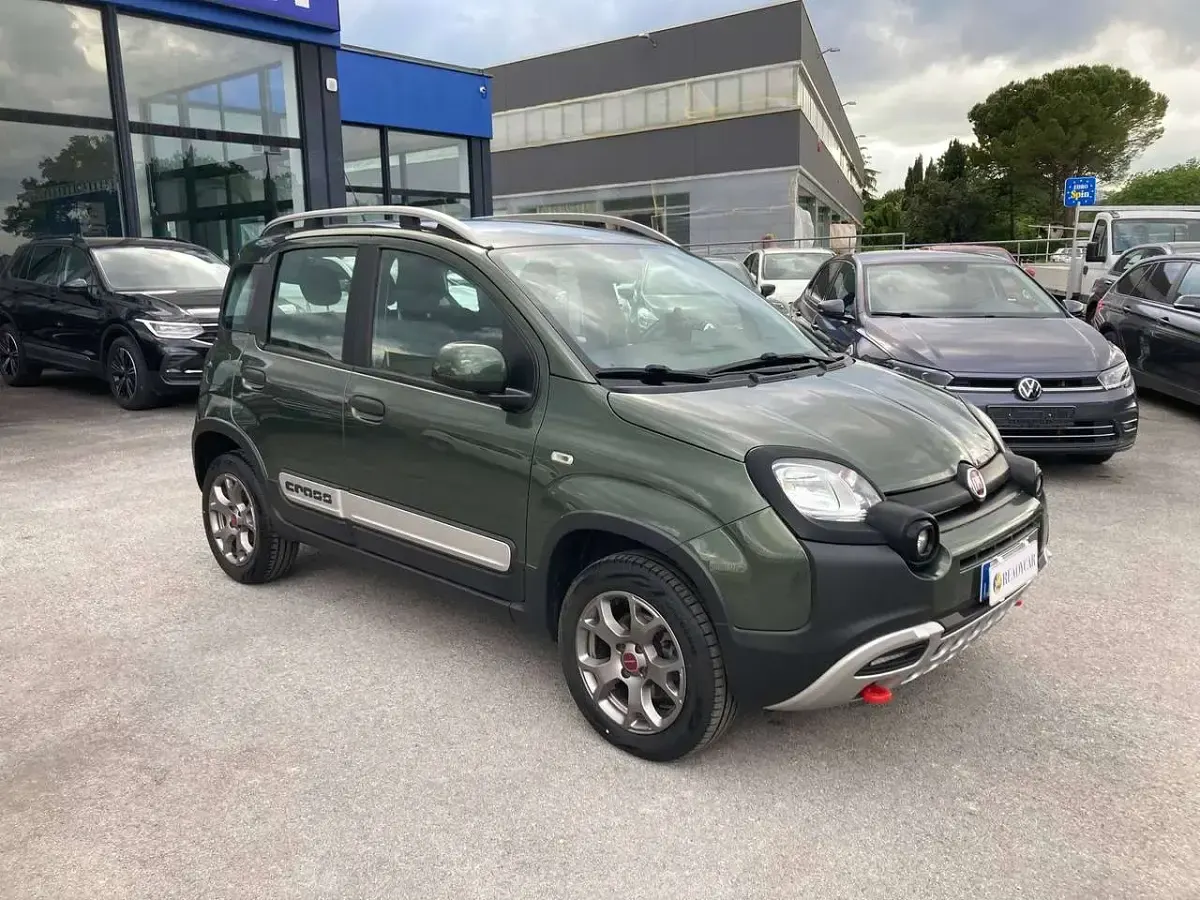 Occasion Fiat Panda Cross Cross 95 PK (69 kW) 2017 Groen Hatchback