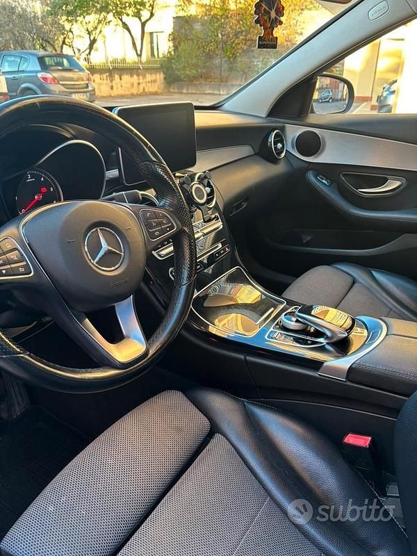 Usata Mercedes C220 170 CV (125 kW) 2016 Grigio Berlina