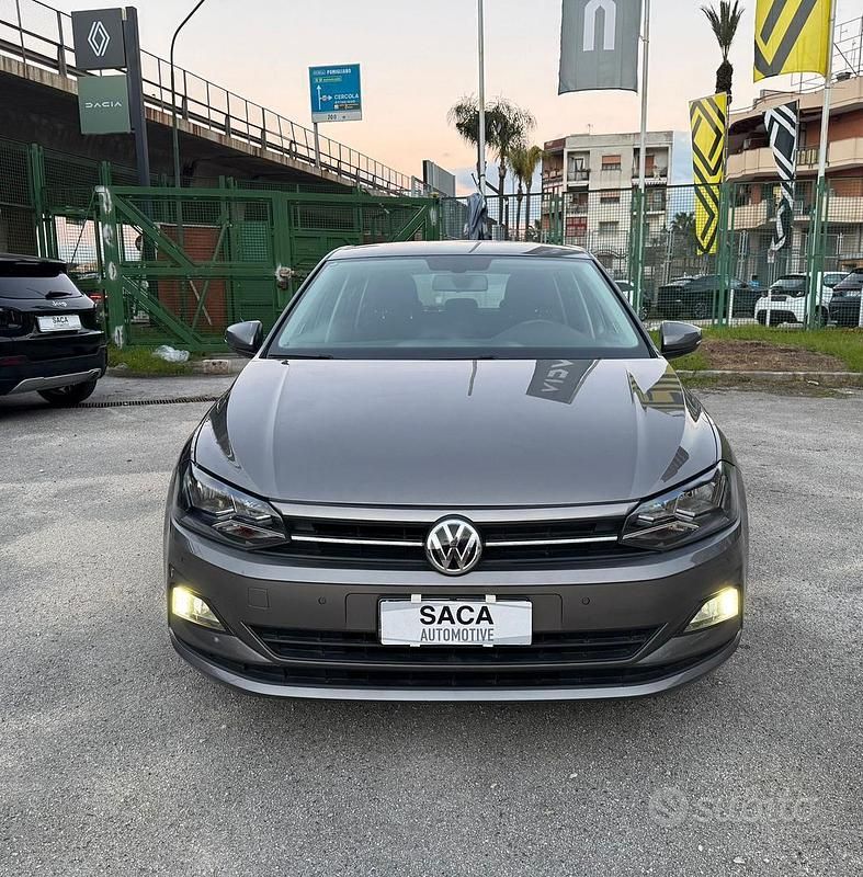 Usata VW Polo Comfortline 80 CV (58 kW) 2019 Grigio Utilitaria