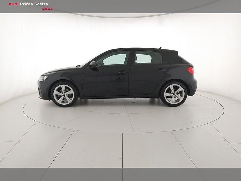 Usata Audi A1 Sportback 110 CV (80 kW) 2020 Nero mito metallizzato Utilitaria