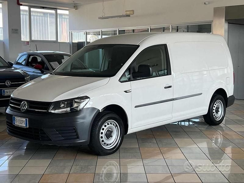 Usata VW Caddy Business 102 CV (75 kW) 2019 Bianco Monovolume