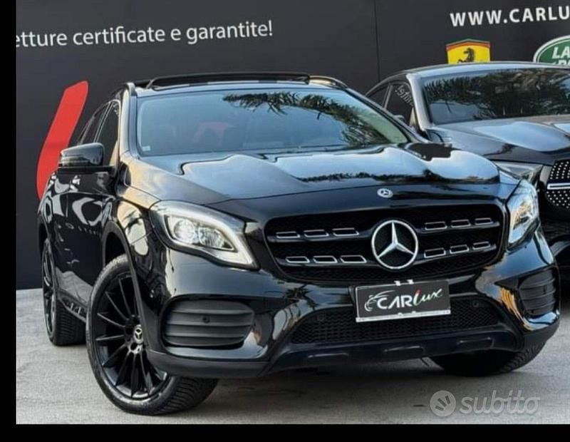 Usata Mercedes GLA200 Premium 136 CV (100 kW) 2018 Nero SUV