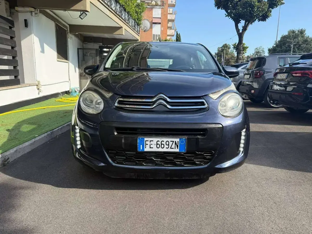 Usata Citroën C1 Shine 69 CV (50 kW) 2016 Blu/azzurro Utilitaria