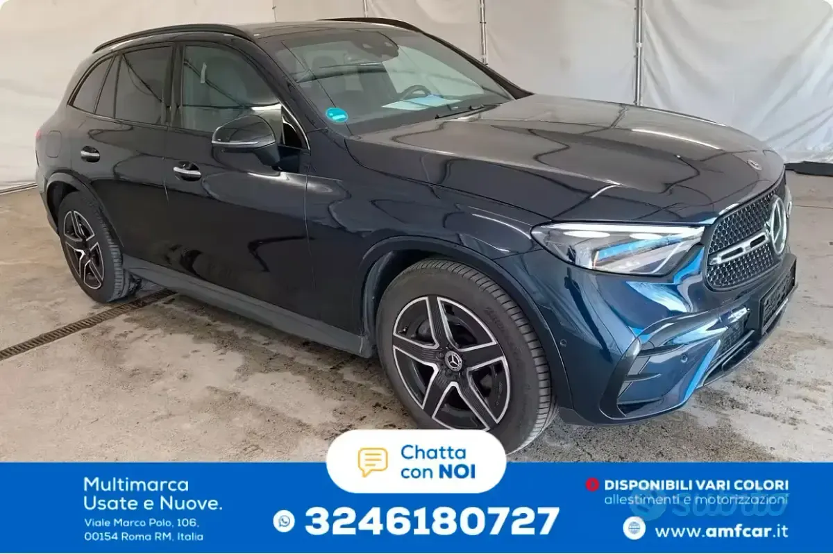 Usata Mercedes GLC220 AMG line 194 CV (142 kW) 2023 Blu SUV