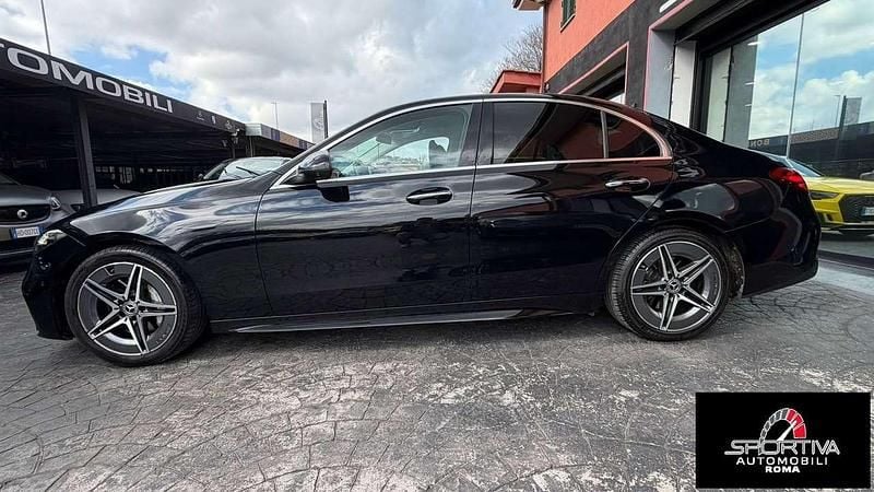 Usata Mercedes C200 AMG line 163 CV (119 kW) 2023 Nero Berlina