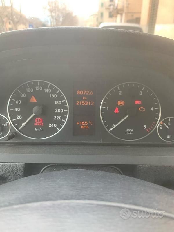 Usata Mercedes A200 2009 Nero Monovolume