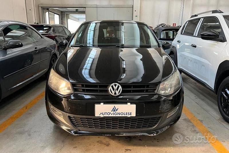 Usata VW Polo Trendline 75 CV (55 kW) 2012 Nero Utilitaria