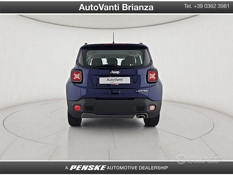 Usata Jeep Renegade Limited 150 CV (110 kW) 2021 Blu SUV