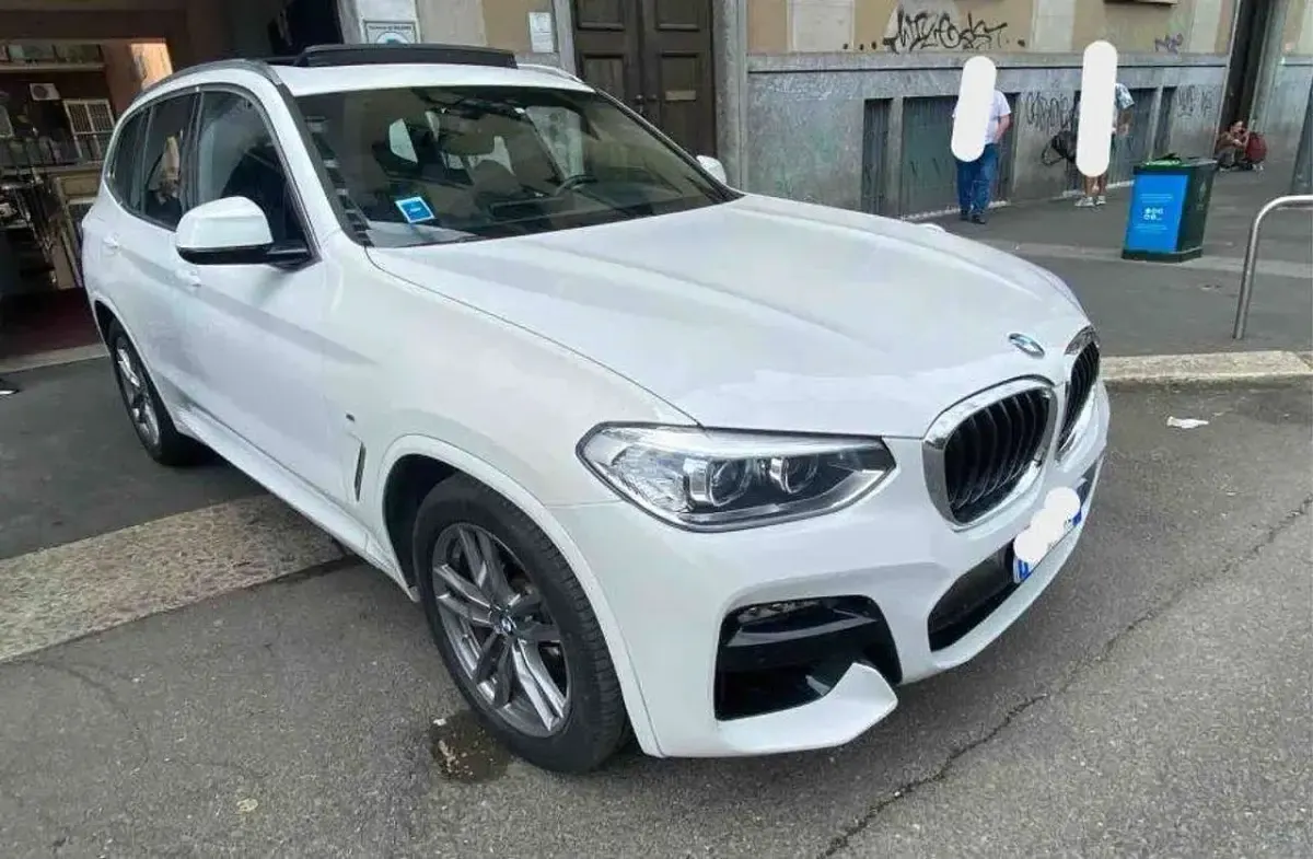 Usata BMW X3 M Sport 190 CV (139 kW) 2021 Bianco SUV