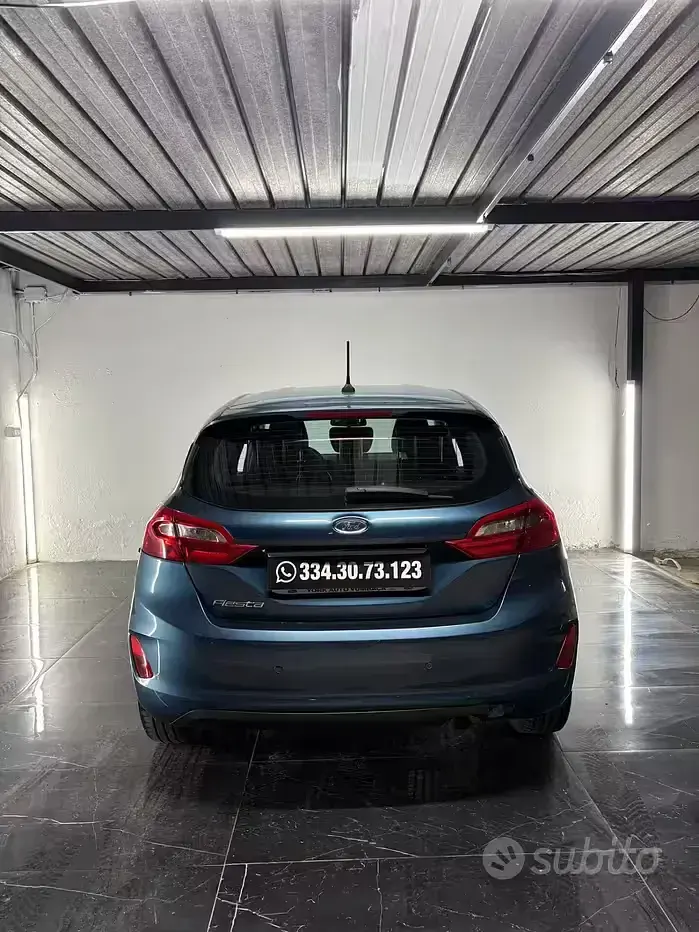 Usata Ford Fiesta 86 CV (63 kW) 2019 Bluazzurro Utilitaria