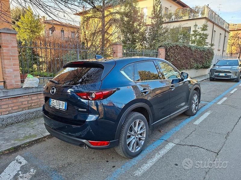 Usata Mazda CX-5 Exclusive 150 CV (110 kW) 2021 Blu SUV