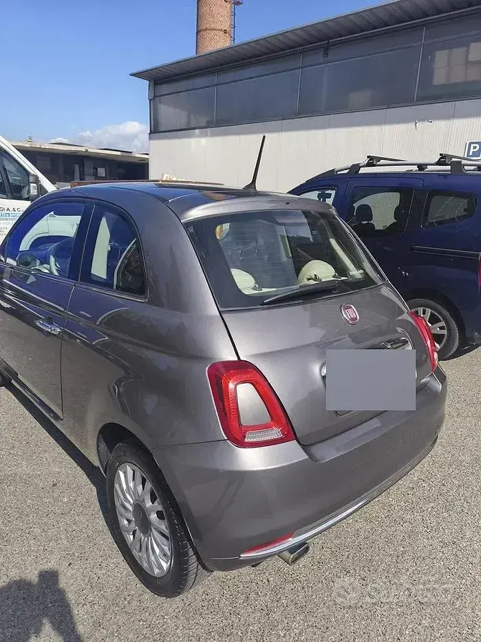 Usata Fiat 500 Lounge 69 CV (50 kW) 2017 Grigio Berlina