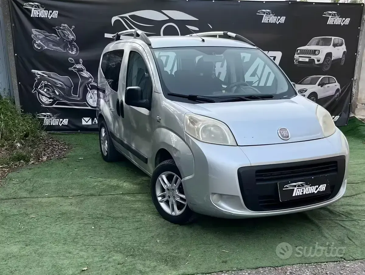 Usata Fiat Qubo Dynamic 69 CV (50 kW) 2010 Grigio Monovolume