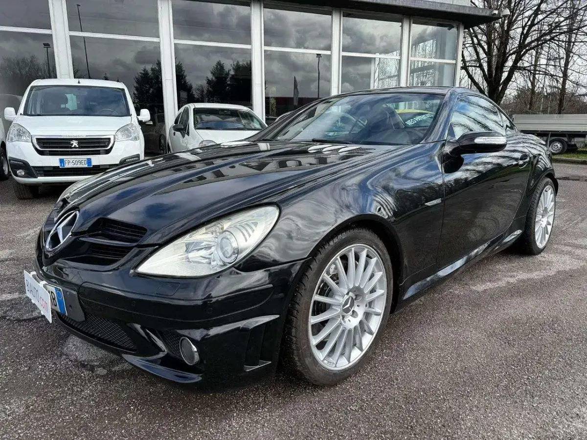 Usata Mercedes SLK55 AMG AMG 360 CV (264 kW) 2006 Nero Cabrio