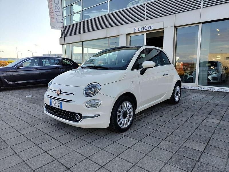 Usata Fiat 500 Lounge 69 CV (50 kW) 2016 Bianco Utilitaria