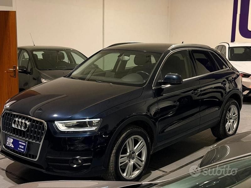 Usata Audi Q3 S-Line 177 CV (130 kW) 2014 Blu SUV