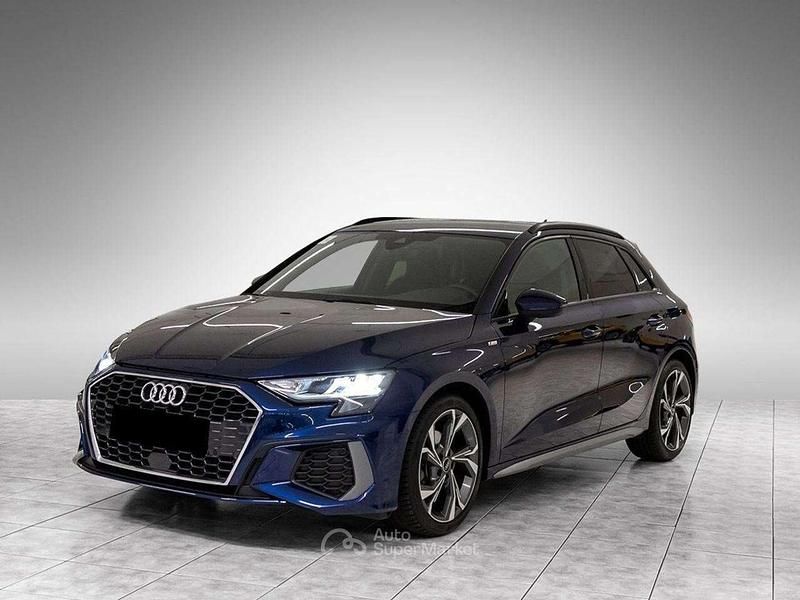 Usata Audi A3 S-Line 116 CV (85 kW) 2024 Blu/azzurro Berlina