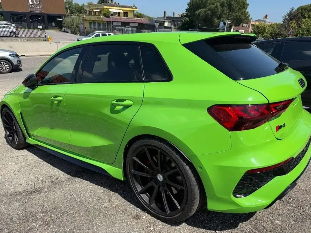 Usata Audi RS3 400 CV (294 kW) 2022 Verde Berlina