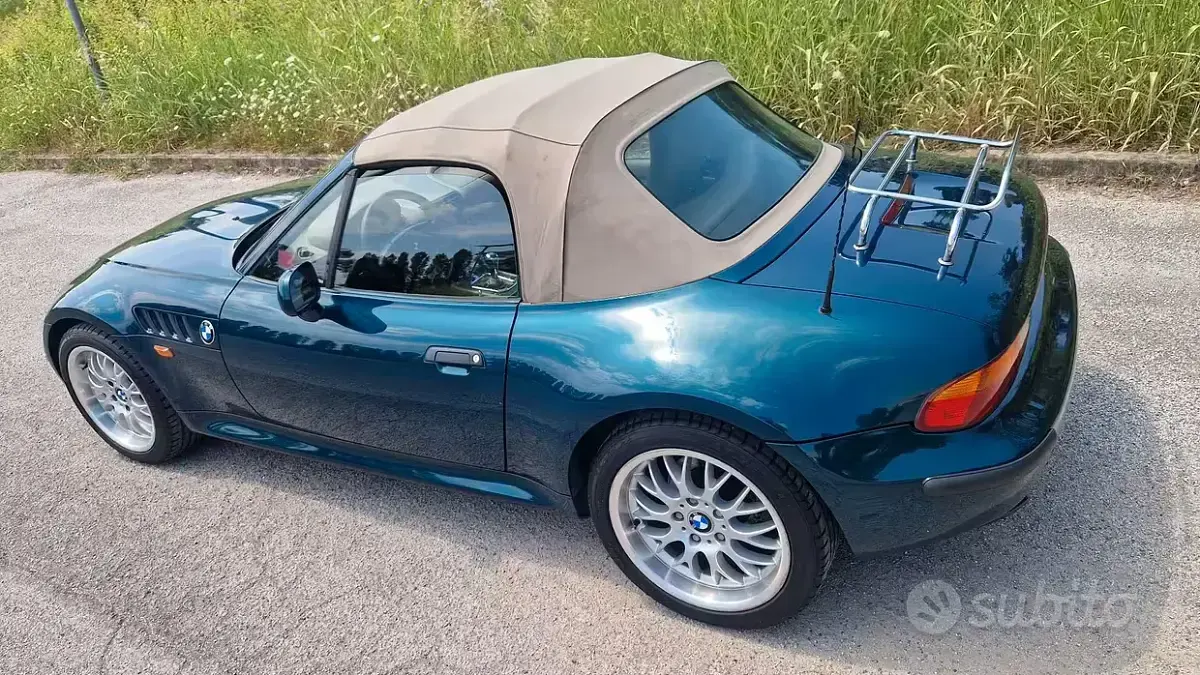 Usata BMW Z3 193 CV (141 kW) 1998 Verde Cabrio