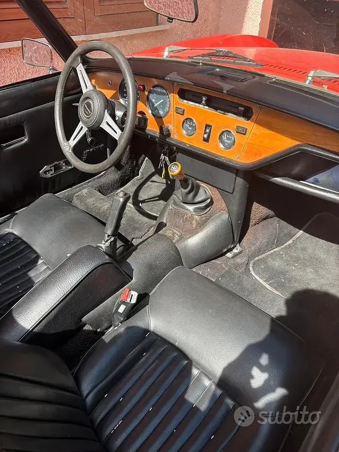 Usata Triumph Spitfire 1970 Rosso Cabrio
