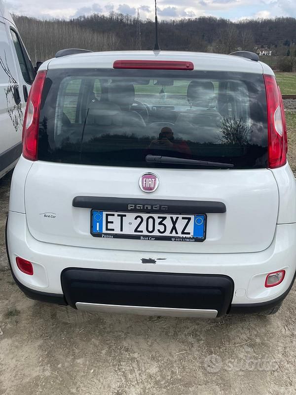 Usata Fiat Panda 4x4 75 CV (55 kW) 2014 Bianco Utilitaria