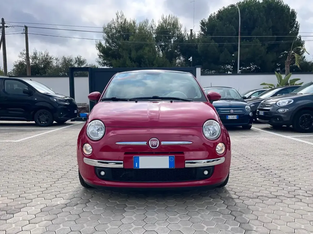 Usata Fiat 500 Lounge 95 CV (69 kW) 2016 Rosso Berlina