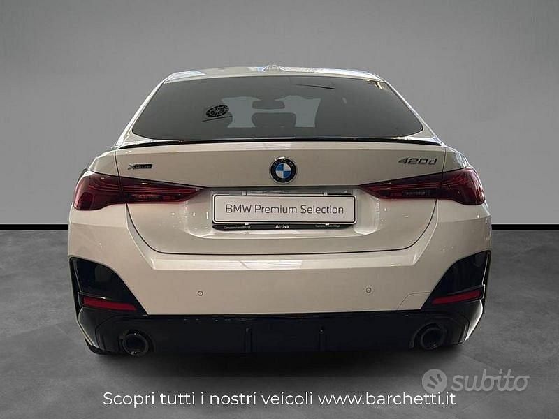 Usata BMW 420 M Sport 190 CV (139 kW) 2025 Bianco Coupé