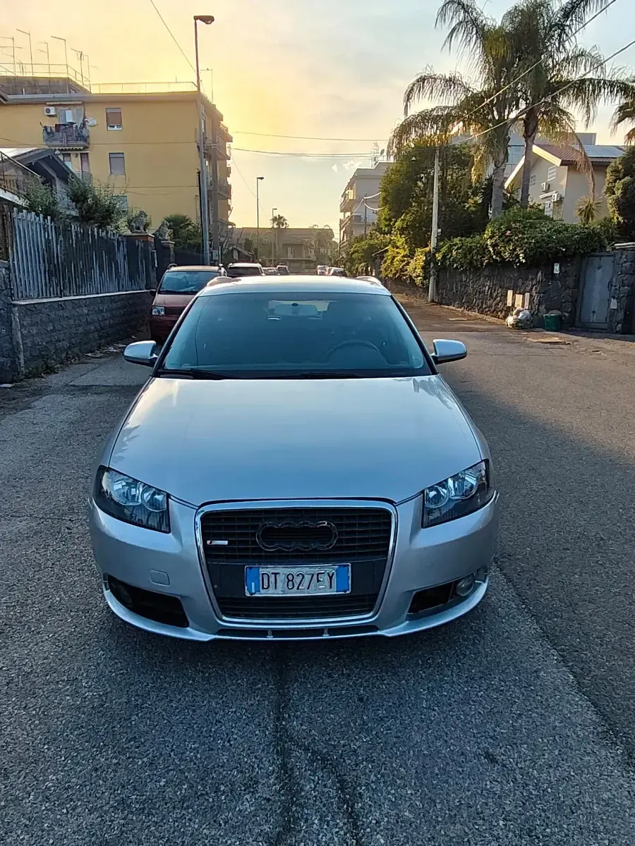 Usata Audi A3 S-Line 140 CV (102 kW) 2008 Argento Utilitaria