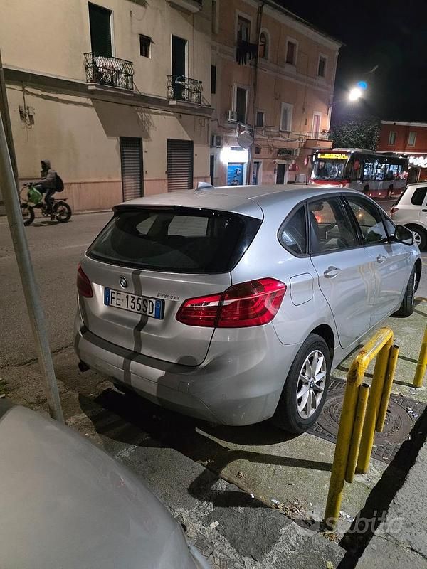 Usata BMW 216 Active Tourer Efficient Dynamics 2016 Grigio Monovolume