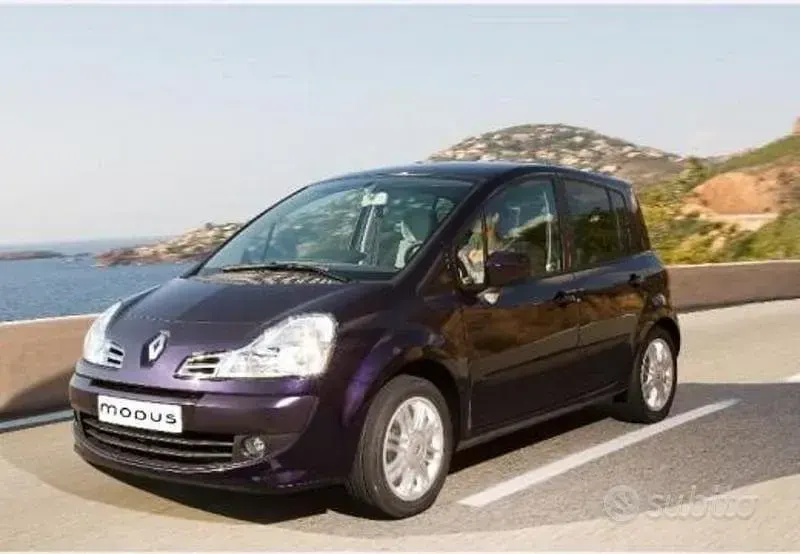 Usata Renault Modus Expression 67 CV (49 kW) 2009 Nero Monovolume