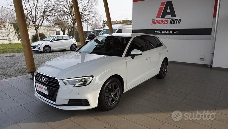 Usata Audi A3 Business 184 CV (135 kW) 2019 Bianco Berlina