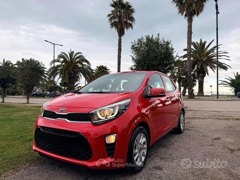 Usata Kia Picanto GT-Line 67 CV (49 kW) 2018 Rosso Utilitaria