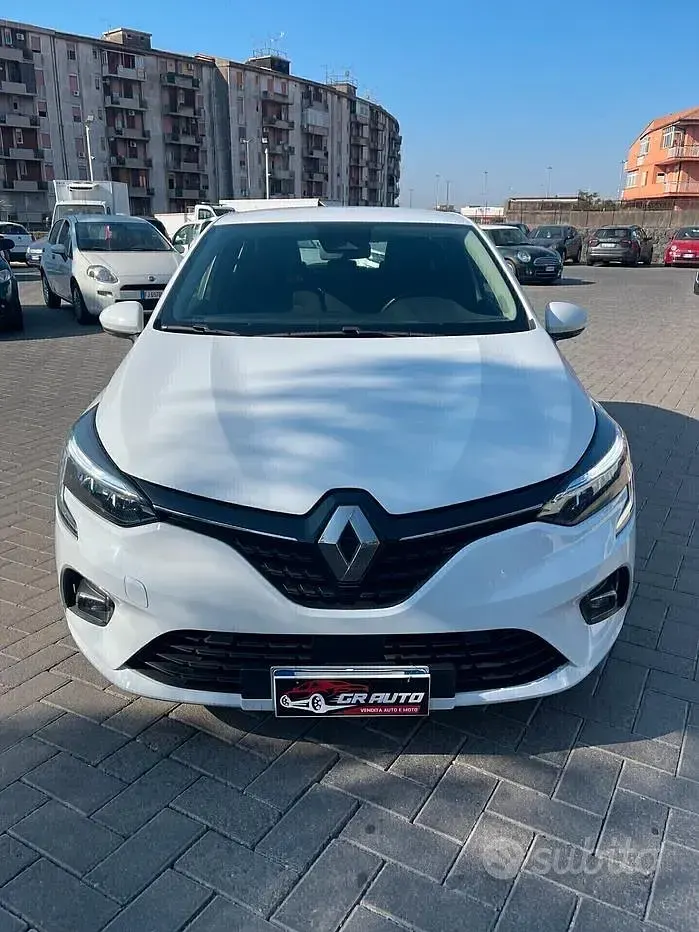 Usata Renault Clio V Evolution 100 CV (73 kW) 2022 Bianco Berlina