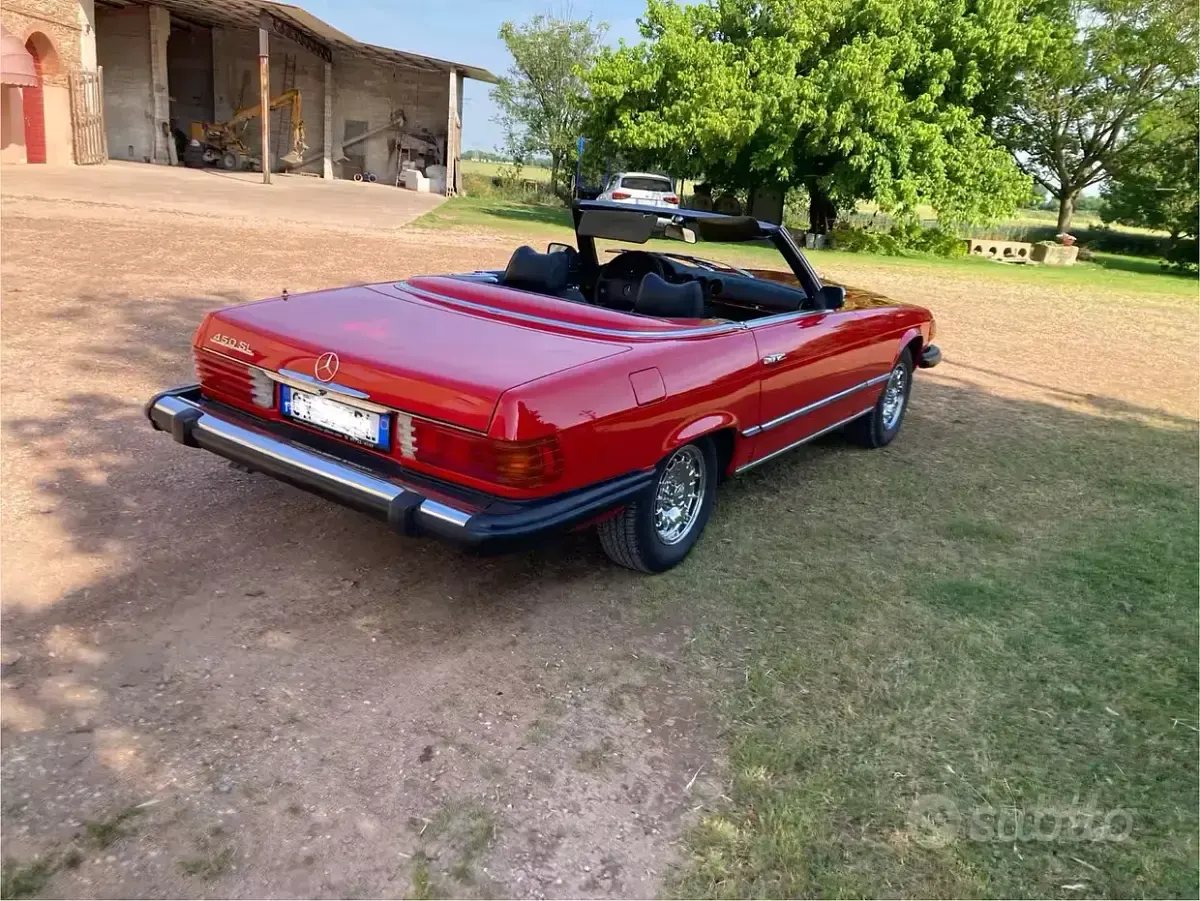 Usata Mercedes SL450 1970 Rosso Cabrio