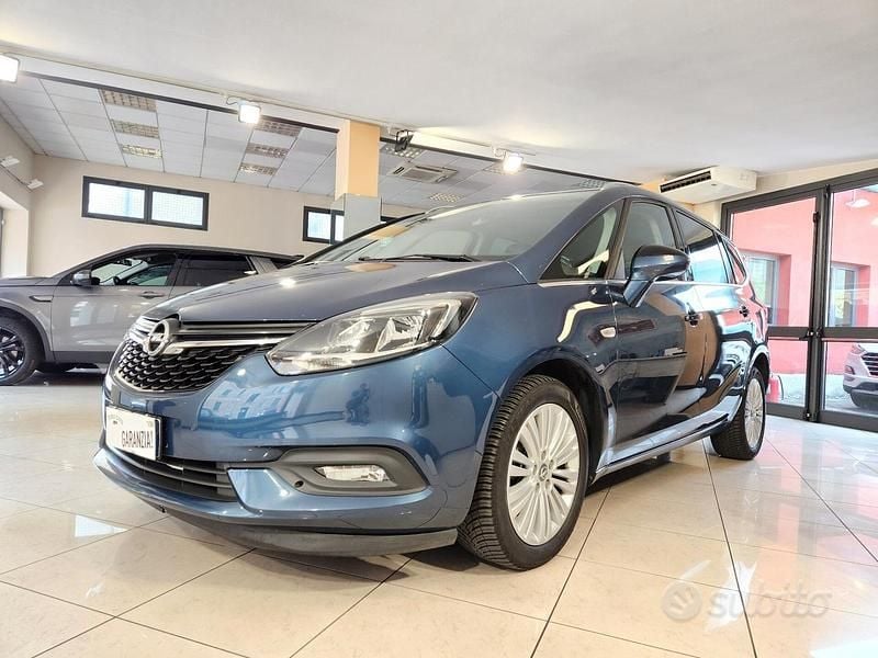 Usata Opel Zafira Innovation 150 CV (110 kW) 2017 Blu/azzurro Monovolume