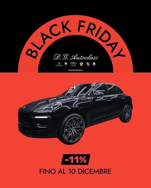 Nero Usata 2022 Porsche Macan Sport SUV | 49.990 € (Super prezzo) - Immagine 1/4