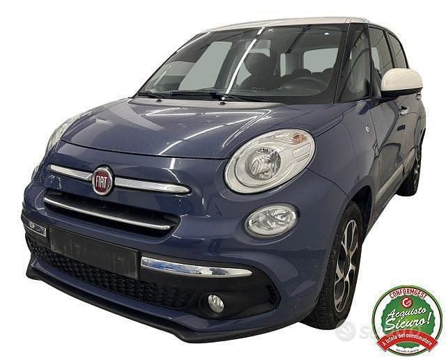 Usata Fiat 500L Living 105 CV (77 kW) 2018 Blu Monovolume