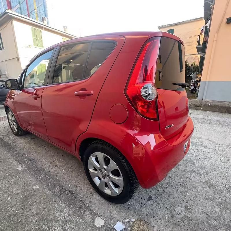 Usata Opel Agila 2010 Rosso Utilitaria